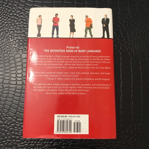 The Definitive Book of Body Language by Allan and Barbara Pease - Picture 3 of 3